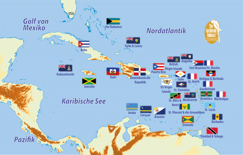 Überblick Karibikinseln - Das Karibik-Portal
